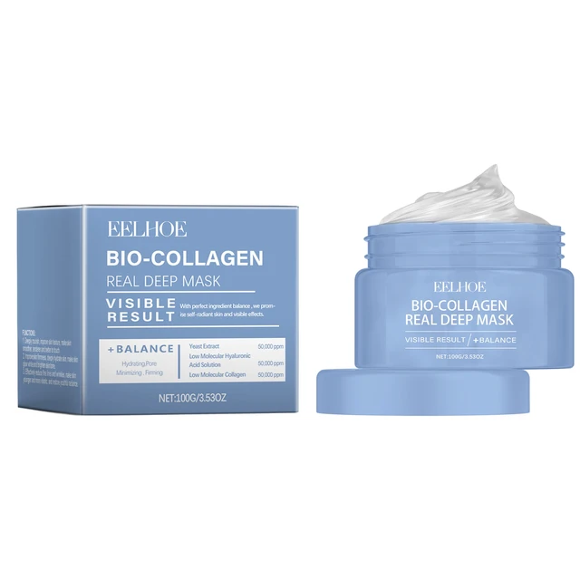 Main image of Collagen Tear-Off Peel Mask Hydrating Facial Skincare for Soft Moisturized Skin
