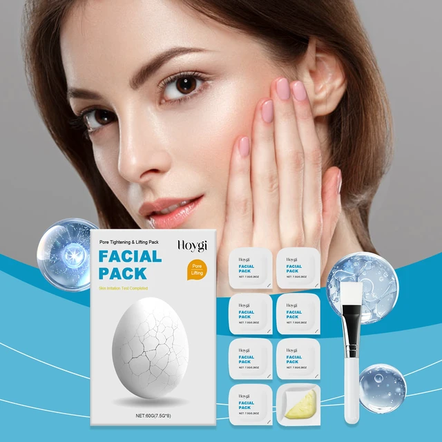 Alt view image 2 of 5 - Full Face Exfoliating Moisturizing Mask for Dull Skin Mild Cleansing Care