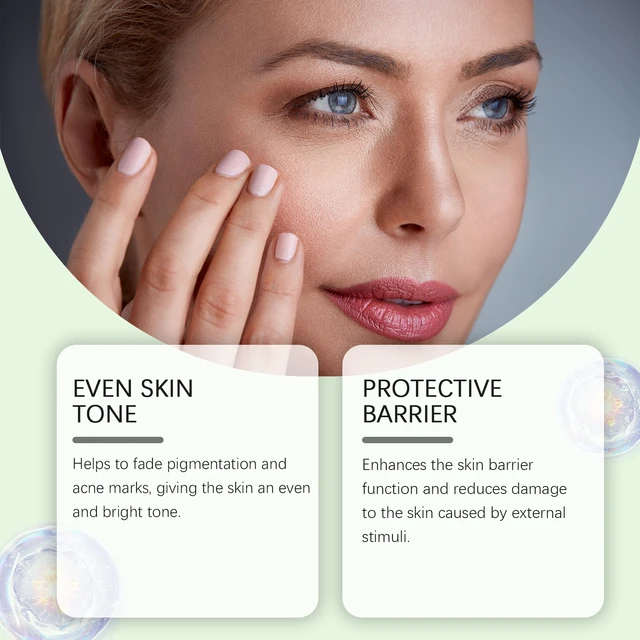 Alt view image 3 of 6 - Firming & Brightening Moisturizer for Even Skin Tone, Niacinamide Essence Cream - Hydrating