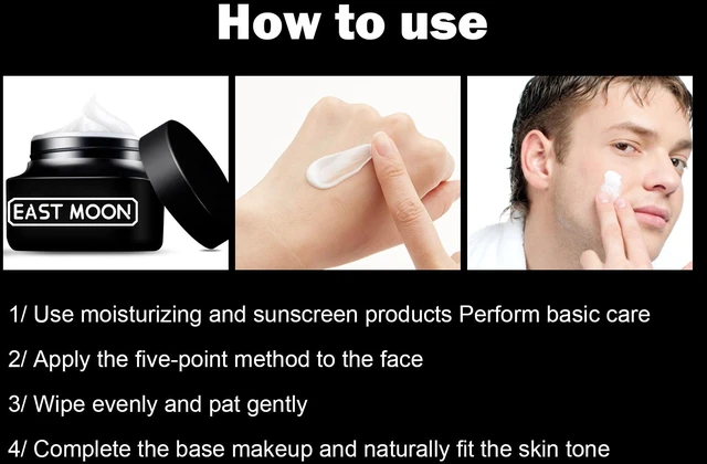 Alt view image 6 of 6 - Hydrating Skin Tone Corrector, Men's Natural Finish Cream Concealer for Acne Scars & Blemishes