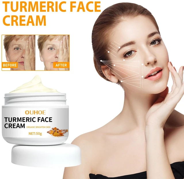 Alt view image 2 of 6 - Turmeric Moisturizing Cream for Reducing Fine Lines and Dark Spots with Anti-Wrinkle Benefits