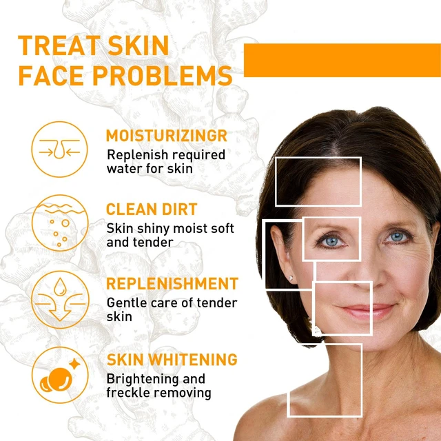 Alt view image 3 of 6 - Turmeric Moisturizing Cream for Reducing Fine Lines and Dark Spots with Anti-Wrinkle Benefits