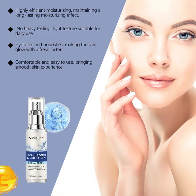 Alt view image 3 of 7 - Hyaluronic Acid Facial Serum Gentle Deep Hydrating Skin Care Essence