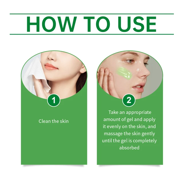 Alt view image 6 of 6 - Aloe Vera Nourishing Hydrating Gel Gentle Fresh Skin Cooling Moisturizer