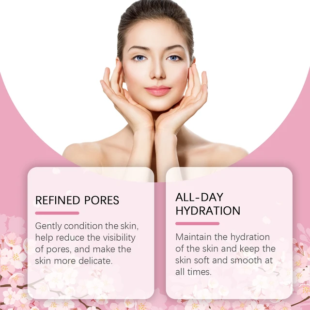 Alt view image 3 of 6 - Sakura Hydrating Essence Toner - Brightening & Refreshing Moisturizing Skin Care Water