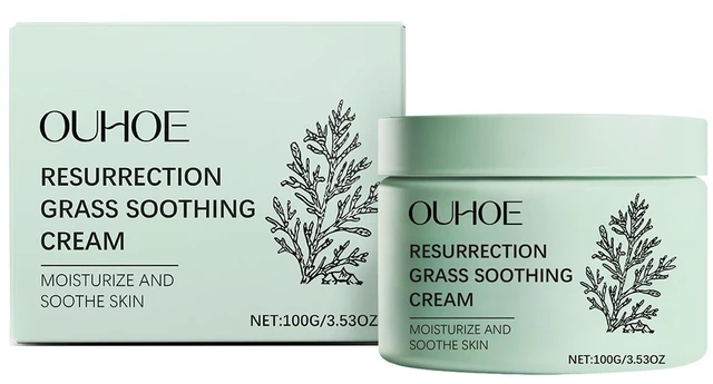 Main image of Improves Elasticity and Softness, Gentle Formula for Dry Skin Relief, Resurrection Grass Moisturizing Cream