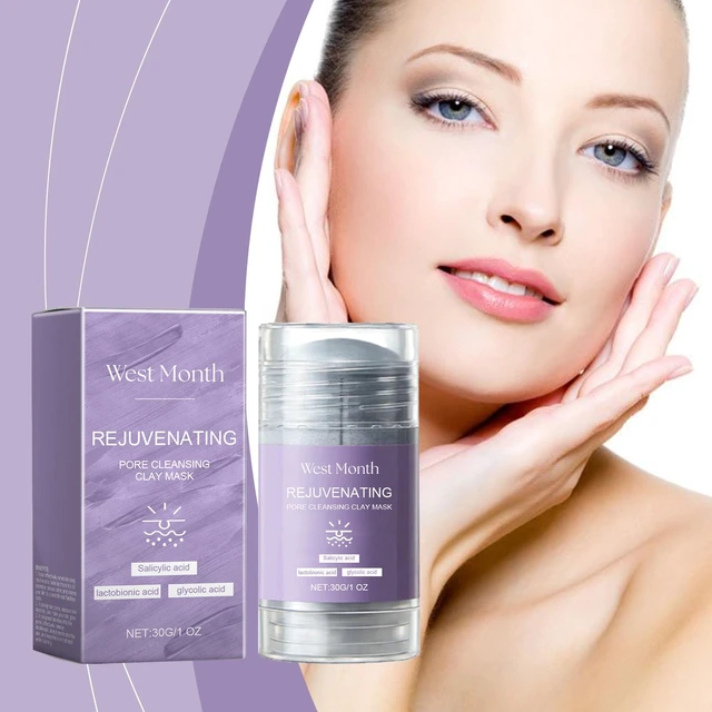 Main image of West Month Gentle Pore Purifying Mud Stick - Hydrating & Refreshing Mask for Sensitive Skin