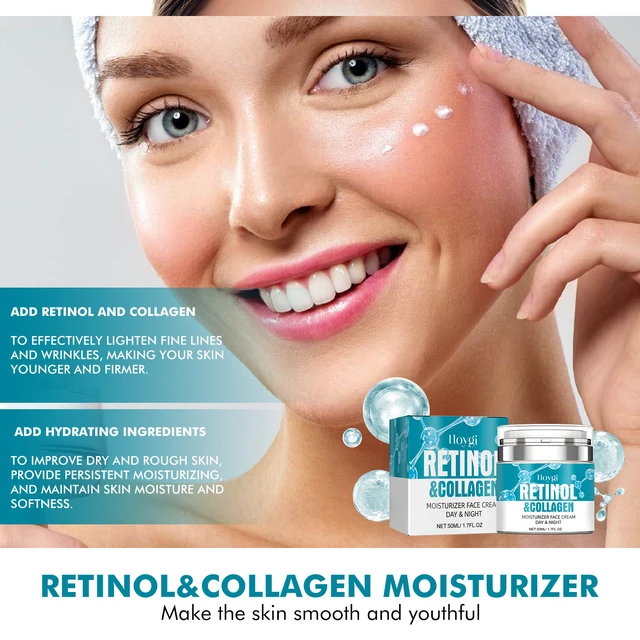 Alt view image 4 of 6 - HOYGI Retinol Face Cream Firming Anti-Wrinkle & Aging Care Fade Lines Skin Moisturizer