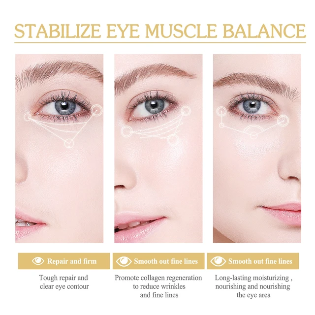 Alt view image 4 of 6 - and Reducing Fine Lines & Dark Circles, Firming, 24K Gold Under Eye Mask for Hydration
