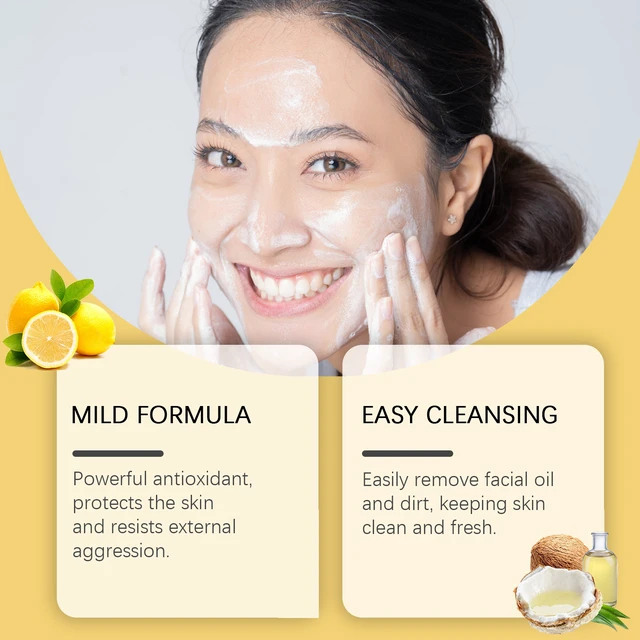 Alt view image 5 of 7 - Lemon Turmeric Kojic Acid Bar Soap Gentle Hydrating Brightening Square Facial Cleanser