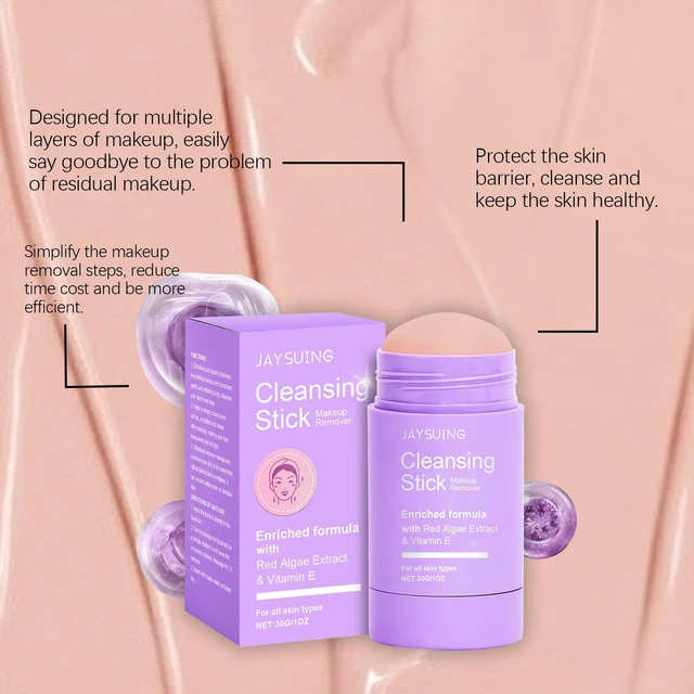 Alt view image 3 of 5 - Daily Gentle Makeup Removing Stick for Face & Eyes - Effective Cleansing & Firming Balm