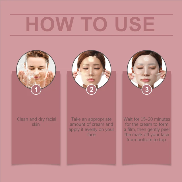 Alt view image 6 of 6 - Collagen Sheet Mask Bag - Nourishing Hydrating Moisturizing Brightening Smooth Skin Care