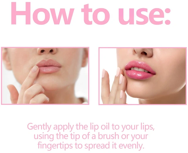 Alt view image 6 of 6 - Smooths Fine Lines, Hydrating & Moisturizing Lip Care for Dry Cracked Lips, Color Changing Lip Oil