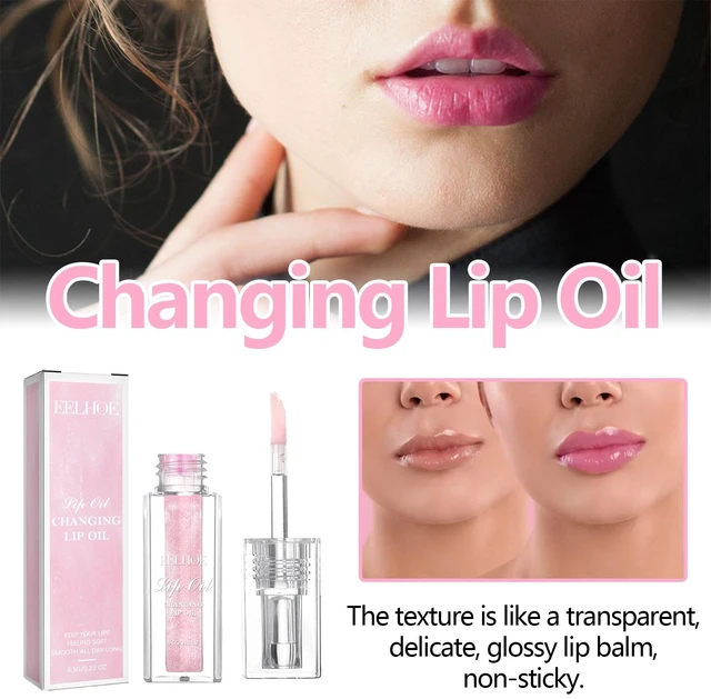 Alt view image 4 of 6 - Smooths Fine Lines, Hydrating & Moisturizing Lip Care for Dry Cracked Lips, Color Changing Lip Oil