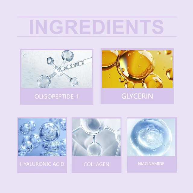 Alt view image 5 of 6 - Hydrating Moisturizer for Brightening & Nourishing Skin, Collagen Peptide Anti-Wrinkle Repair Cream