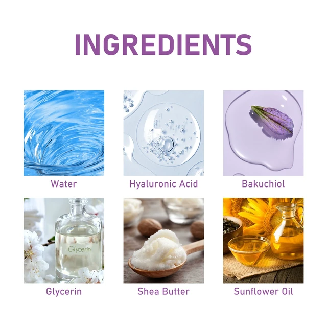 Alt view image 5 of 6 - Hydrating & Anti-Wrinkle Moisturizer for Fine Lines, Skin Firming Cream - Brightening