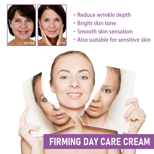 Alt view image 4 of 6 - Hydrating & Anti-Wrinkle Moisturizer for Fine Lines, Skin Firming Cream - Brightening