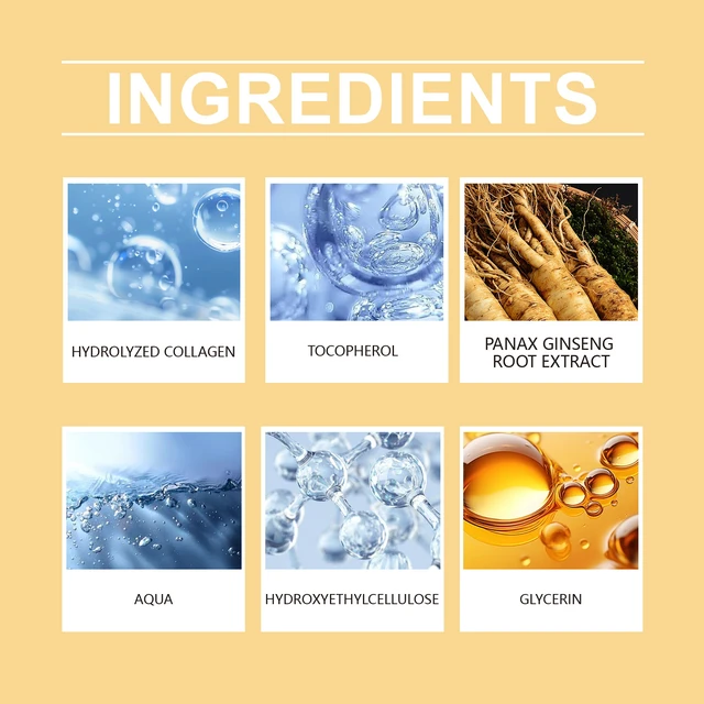 Alt view image 4 of 5 - Nourishing Skin Care Essence, Ginseng Firming Serum for Reducing Fine Lines & Wrinkles
