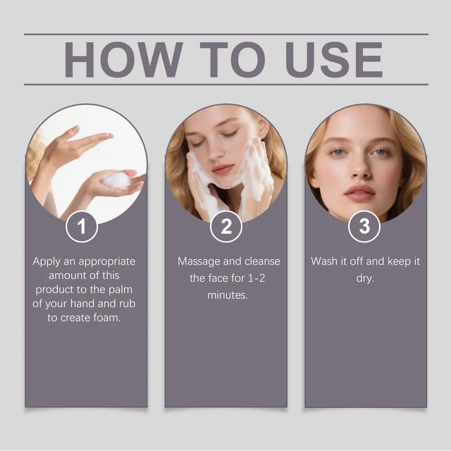 Alt view image 5 of 5 - Moisturizing & Lubricating Formula, Black Rice Foaming Face Wash - Gentle Deep Cleansing
