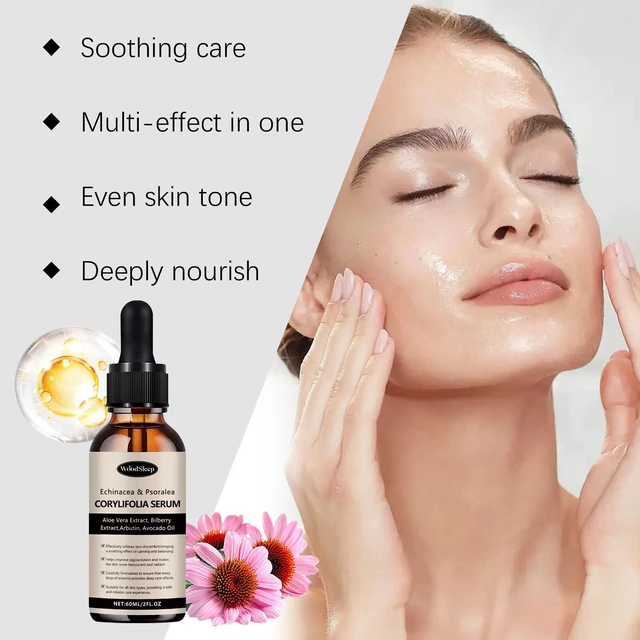 Alt view image 3 of 6 - Echinacea Calming Serum for Redness Relief and Skin Comfort