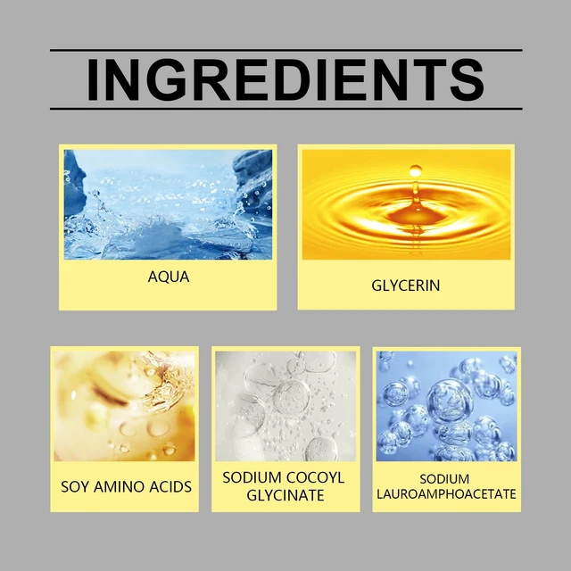 Alt view image 5 of 7 - Dual-Tube Amino Acid Facial Cleanser Gentle Hydrating Wash