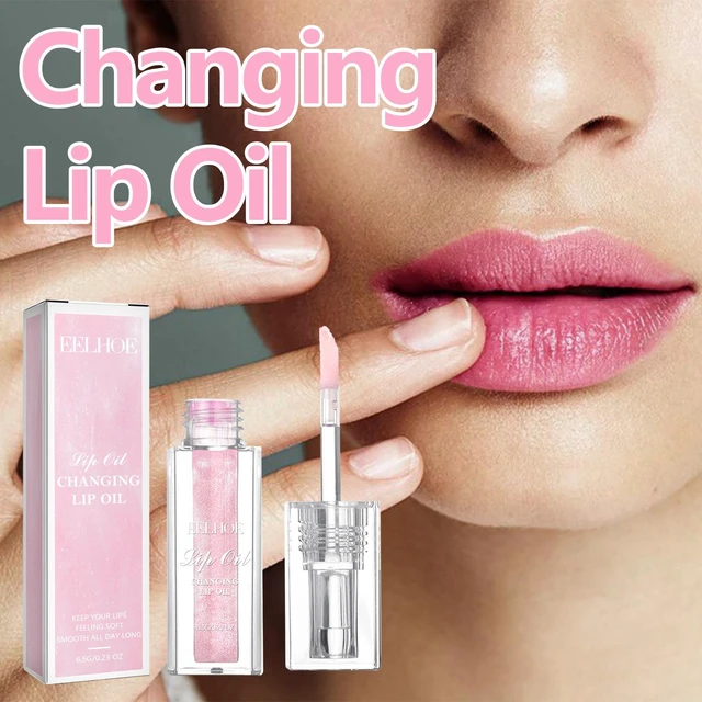 Alt view image 2 of 6 - Smooths Fine Lines, Hydrating & Moisturizing Lip Care for Dry Cracked Lips, Color Changing Lip Oil