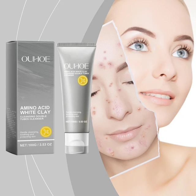 Alt view image 2 of 7 - Dual-Tube Amino Acid Facial Cleanser Gentle Hydrating Wash
