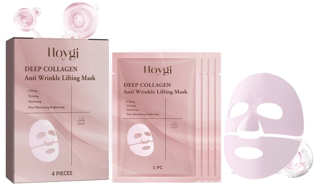Main image of Brightening & Skin Nourishing, Boxed Collagen Hydrating Face Mask - Anti-Aging