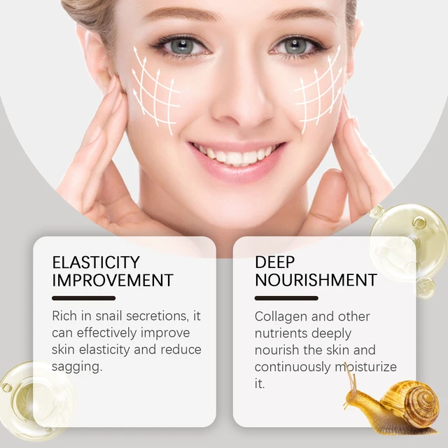 Alt view image 4 of 6 - West Month Snail Collagen Moisturizing Hydrating Skin Care Cream