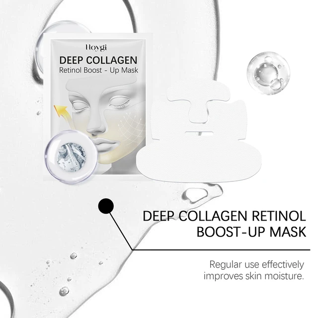 Alt view image 2 of 5 - and Skin Texture Refinement for Facial Care, Wrinkle Reduction, Pore Minimization, Hydrating & Firming Face Mask Intense Moisture