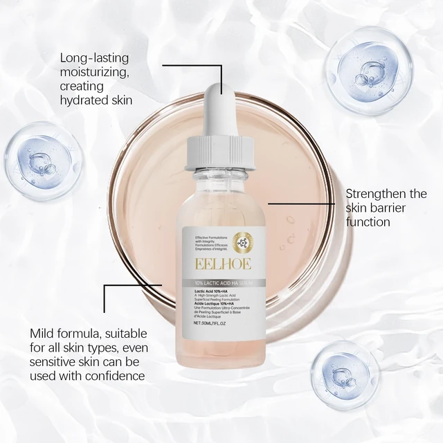 Alt view image 3 of 6 - and Refreshing Care, Moisture, Facial Essence with 10% Lactic Acid & Sodium Hyaluronate for Hydration