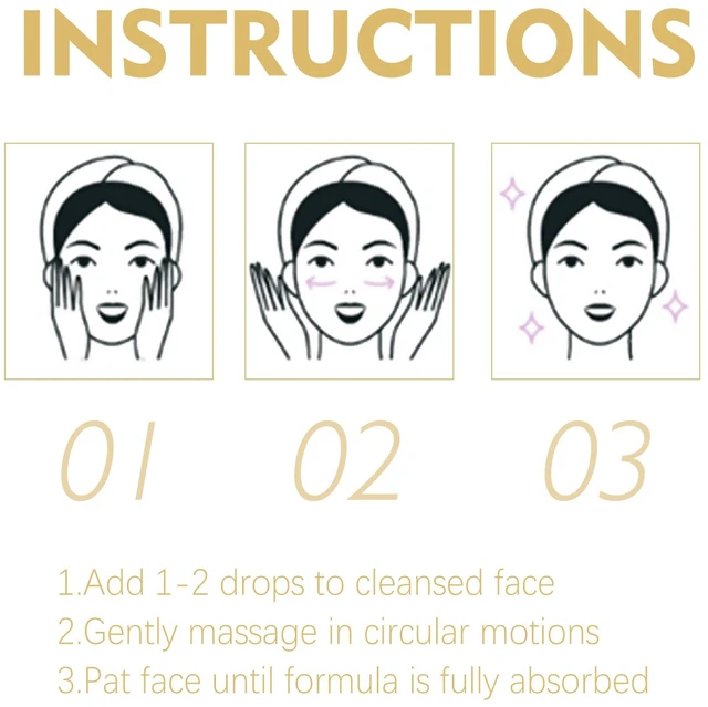 Alt view image 4 of 4 - Skin Tightening & Deep Hydration, Anti-Aging Gold Essence for Fine Line Reduction