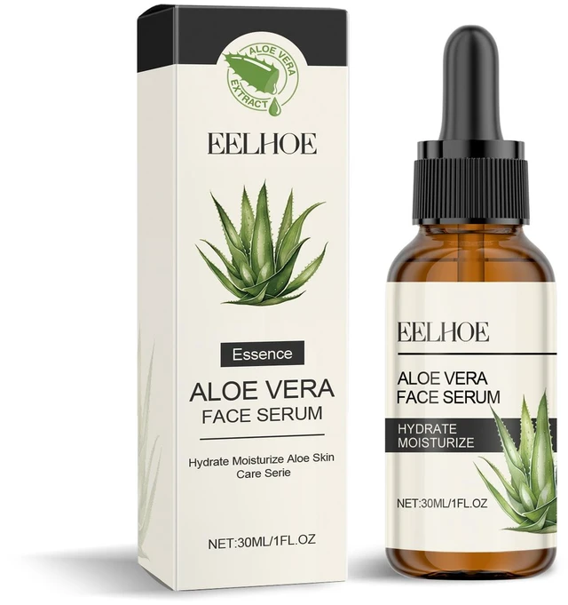 Main image of Aloe Vera Facial Essence Hydrating Moisturizer Skin Brightening Refreshing Serum