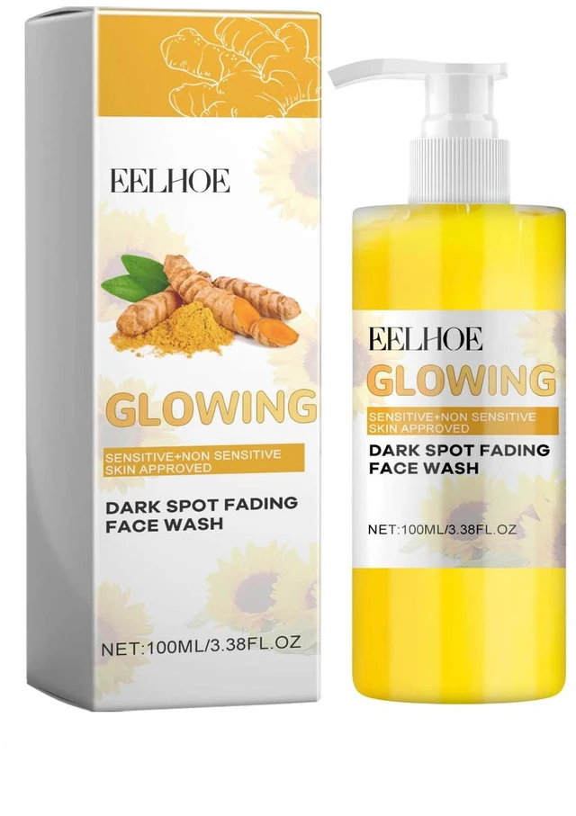Main image of Turmeric Face Wash Deep Cleansing Makeup Remover Refreshing Firming Turmeric Facial Cleanser