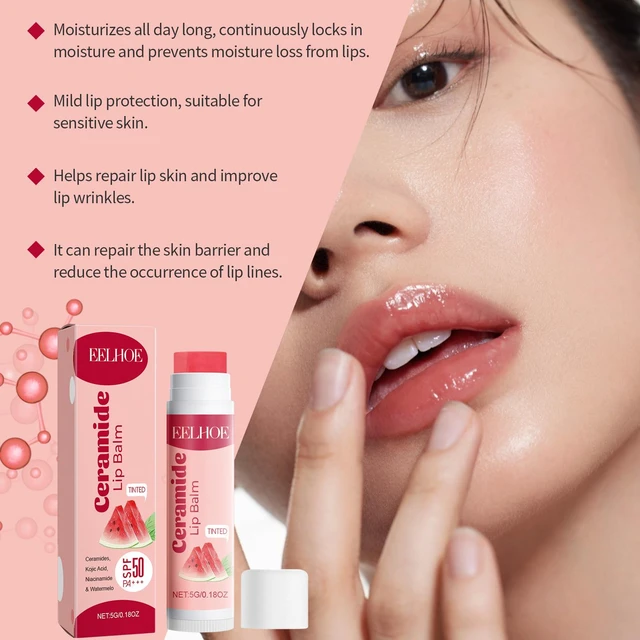 Alt view image 4 of 5 - Ceramide Hydrating Lip Balm with Gentle Ingredients for Moisturized Lips