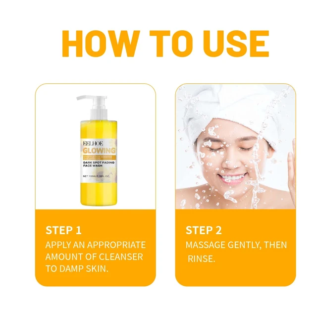 Alt view image 6 of 6 - Turmeric Face Wash Deep Cleansing Makeup Remover Refreshing Firming Turmeric Facial Cleanser