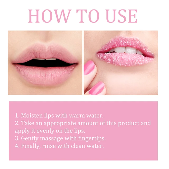 Alt view image 6 of 7 - Lip Scrub Exfoliator Hydrating Moisturizing Care Lip Mist
