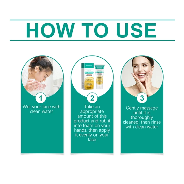 Alt view image 6 of 6 - Non-Tightening Skin Relief, Hydrating Oil Control Cleanser, West Month Salicylic Acid Acne Face Wash