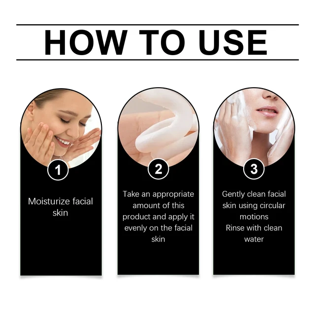 Alt view image 6 of 6 - Hydration and Skin Rejuvenation, Exfoliation, West Month Gentle Facial Cleanser for Deep Pore Cleaning