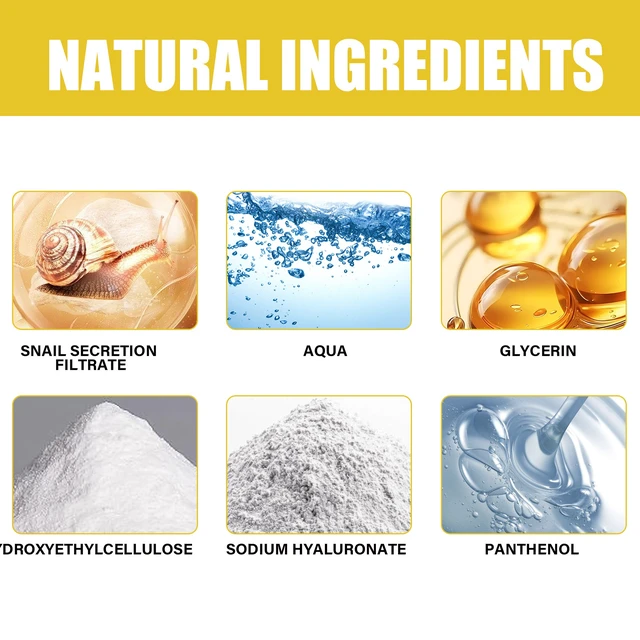 Alt view image 5 of 6 - Hydrating and Moisturizing, Soft Skin & Acne Care, Snail 96 Collagen Essence for Fine Lines