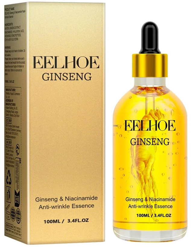 Main image of Elasticity & Skin Rejuvenation, Eye Corner Care, Ginseng Facial Essence for Hydration