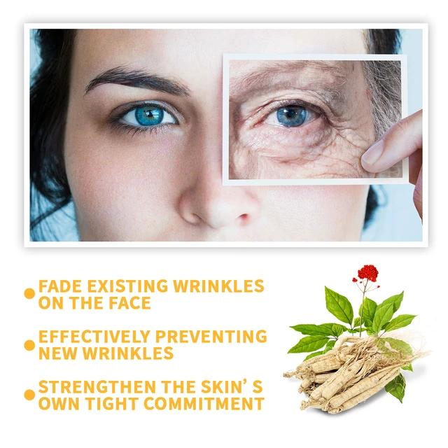 Alt view image 4 of 6 - Elasticity & Skin Rejuvenation, Eye Corner Care, Ginseng Facial Essence for Hydration