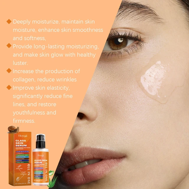 Alt view image 4 of 6 - Snail Serum Gentle Hydration Moisturizing Skin Nourishing Facial Essence