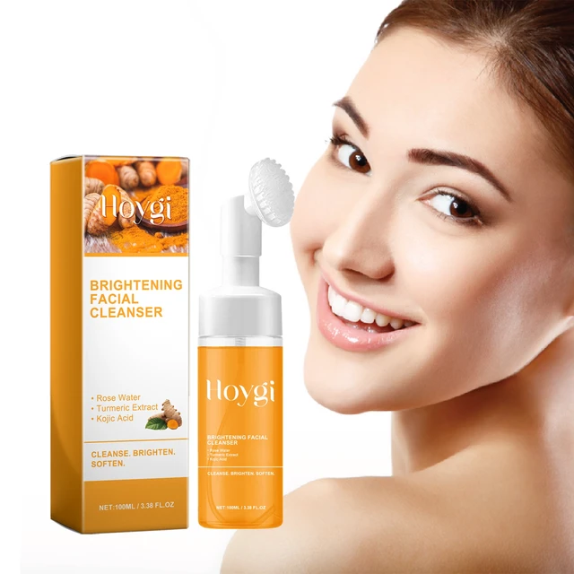 Alt view image 2 of 5 - radiant look., and illuminates for a glowing, hydrates, reduces acne scars and dark spots, Turmeric Facial Wash Thoroughly purifies skin