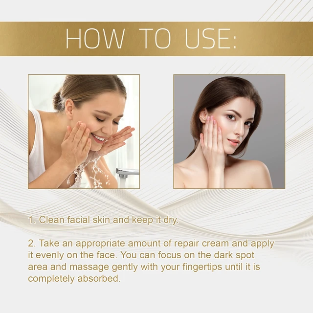 Alt view image 6 of 6 - Evens Tone & Revitalizes Dull Complexion, Skin Brightening Repair Cream - Gentle Moisturizing