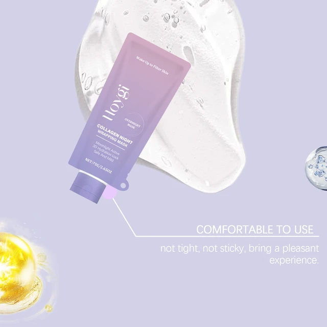 Alt view image 4 of 7 - Collagen Hydrating Eye Patches Soft Moisturizing Smoothing Fine Skin Care