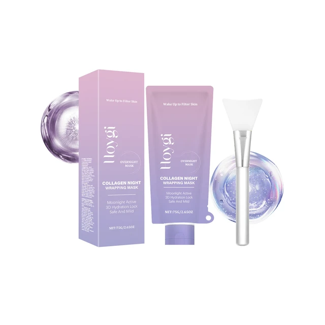 Alt view image 7 of 7 - Collagen Hydrating Eye Patches Soft Moisturizing Smoothing Fine Skin Care
