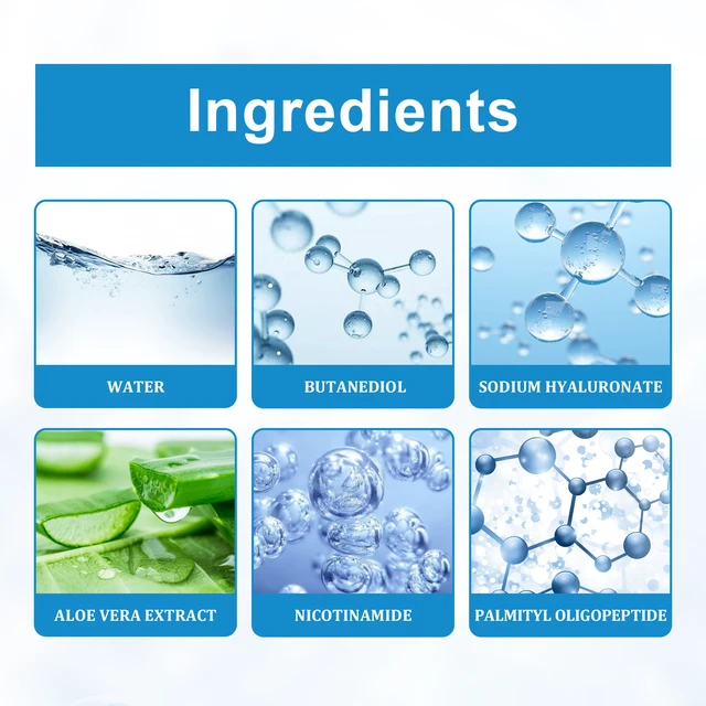 Alt view image 5 of 6 - Pore Minimizing & Fine Line Reduction, Pure Hyaluronic Acid Facial Serum for Deep Rehydration