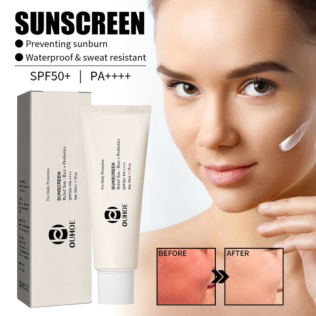 Alt view image 2 of 6 - Rice Probiotic UV Shield Face Cream Hydrating Refreshing Protective Lotion