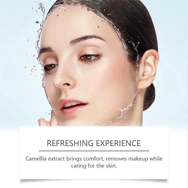 Alt view image 2 of 5 - Non-Greasy Moisturizing Formula, Emulsifying & Refreshing, Camellia Gentle Cleansing Makeup Remover